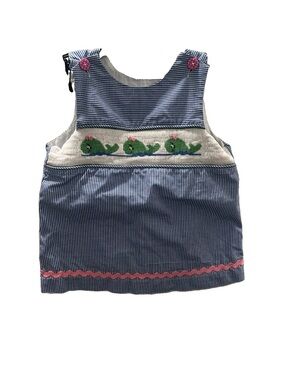 Smock Blue Gingham Summer Whale Top by Remember Nguyen - 6x